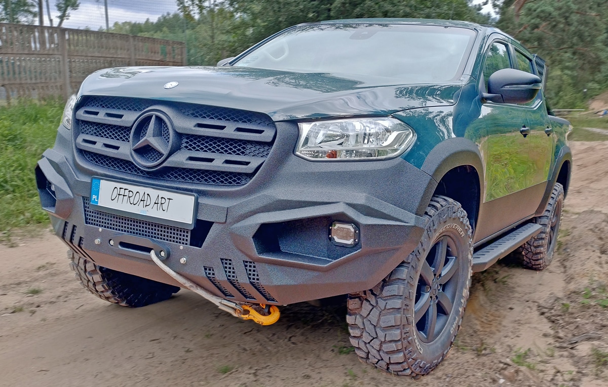 Modyfikacja Mercedes X-Class dla myśliwego